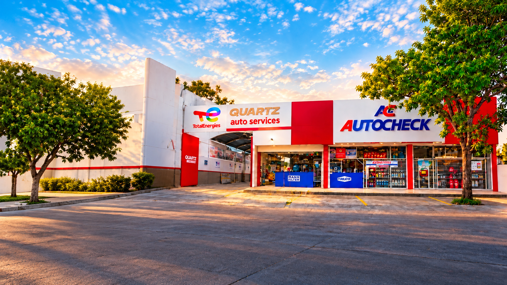 Fachada de la sucursal Autocheck Tecomán
